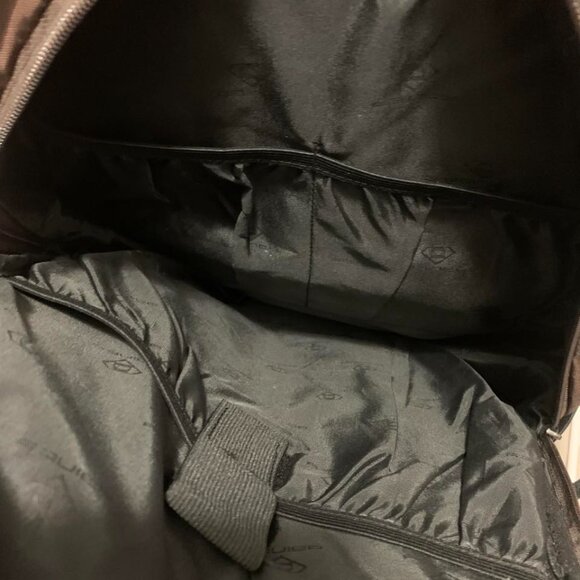 NWOT New Brandname: DAINTY Bookbag Backpack Diaper Bag Chocolate Brown - Picture 6 of 10